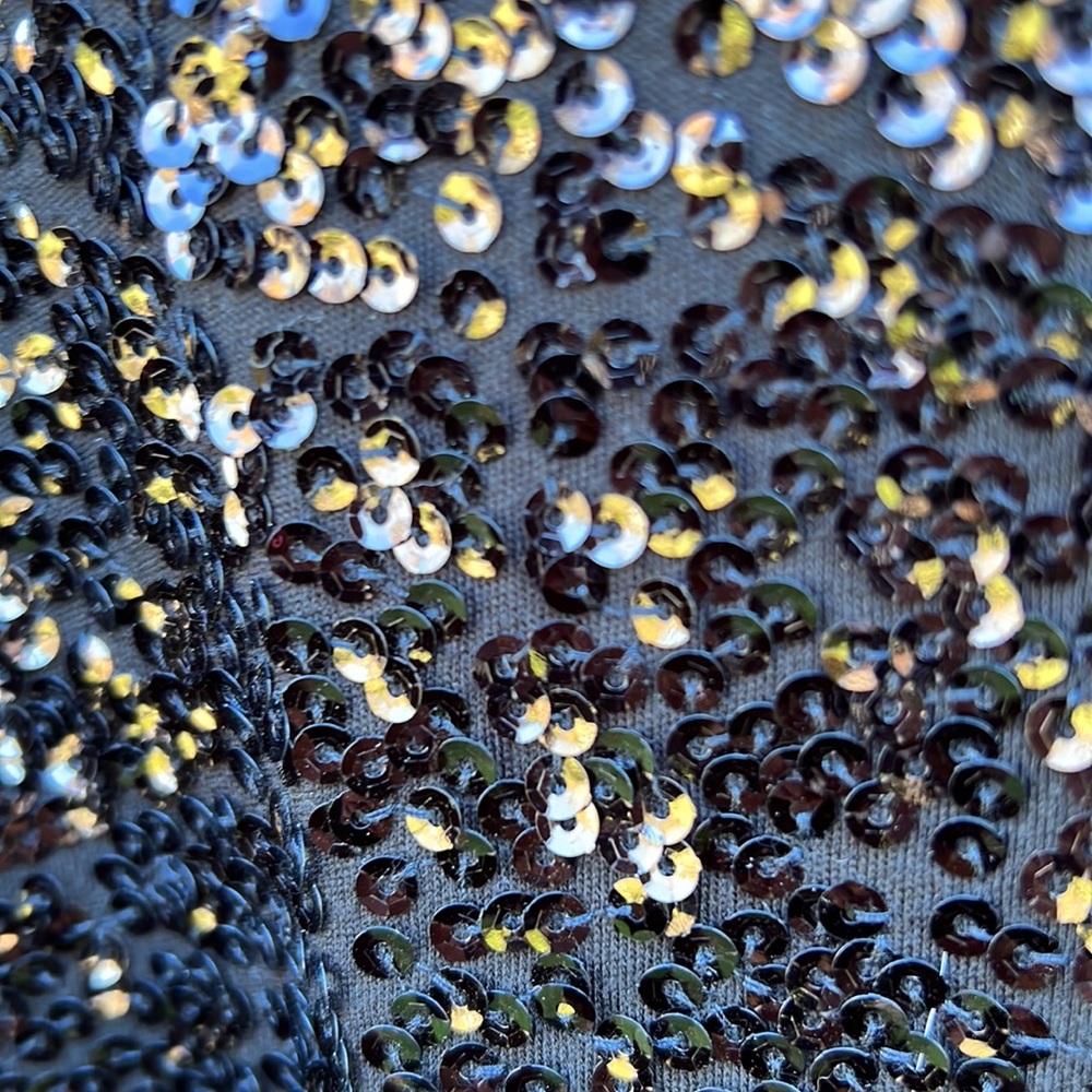 J.Crew Black Sequin Top - Picture 3 of 5
